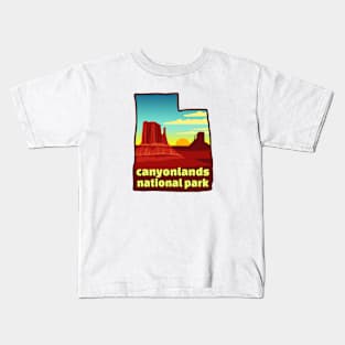 Canyonland National Park Utah Kids T-Shirt